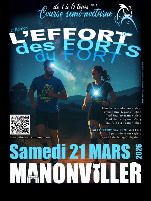 Affiche Effort des Forts du Fort 2026