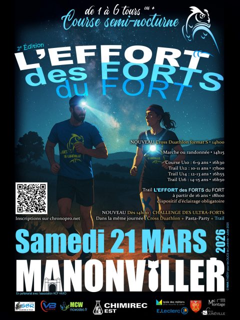 affiche de l'Effort des Forts du Fort